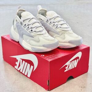 Nike Zoom 2K “Sail White” Retro Gym Sneakers | W6.5 AO0354-101 | NO LID SALE NIB